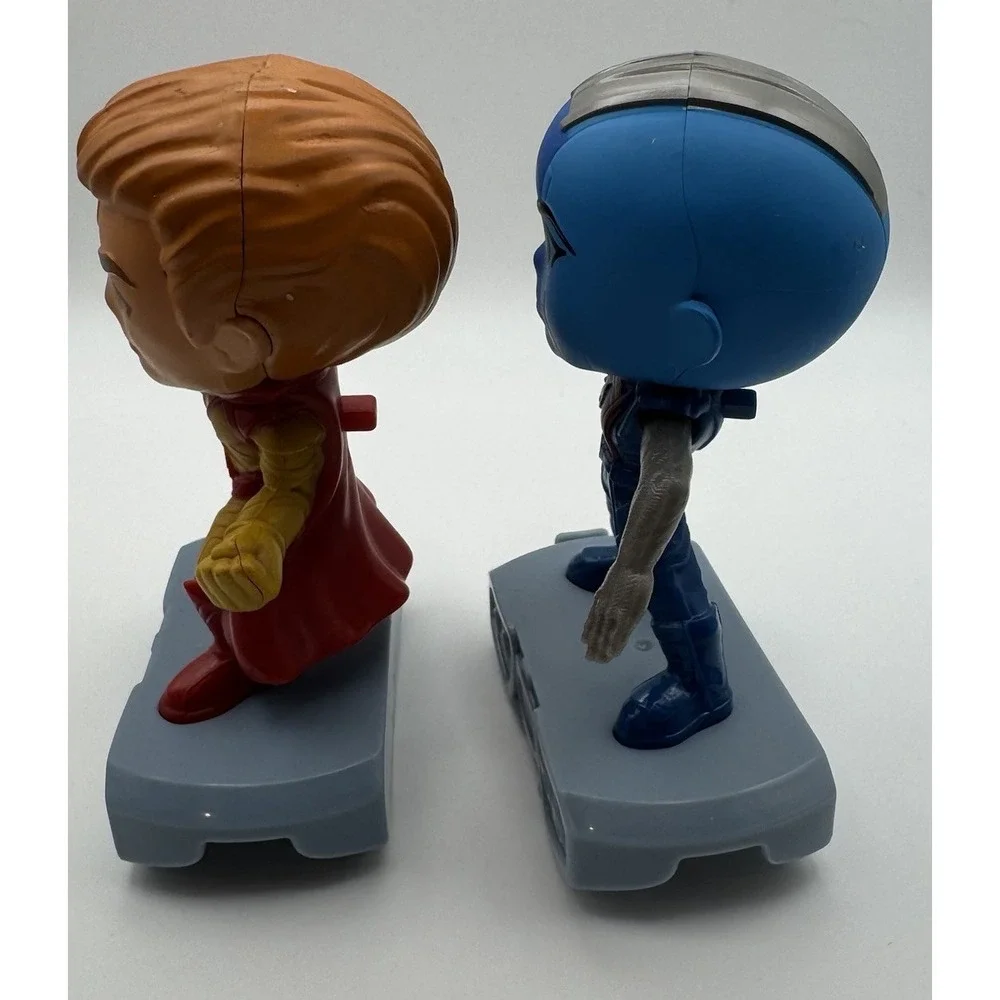 McDonald's 2023 Guardians of the Galaxy Adam Warlock & Nebula Toy Lot Figures